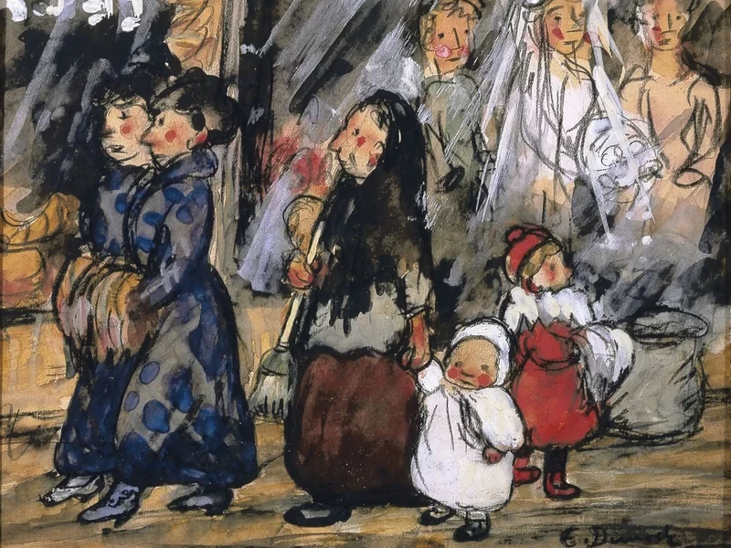 1876-Edith Dimock - Negozio di abiti da sposa di gruppo